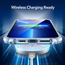 iPhone 16 Case Stand, 23FT Military Grade Drop Protection Heavy Duty Magnetic Phone Case Black