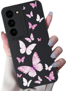 Samsung Galaxy S25 Plus Flower Butterfly Soft Silicone Phone Case