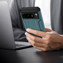 Pixel 8 Pro Screen Protector (6.7 - Inch) Dual Layer Heavy Duty Shockproof Protective Case - Army Green