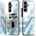 Galaxy S25 Card Slots Kickstand Protective Phone Case