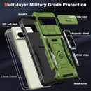 Google Pixel 9 Case Pro Case Protector Belt Clip Holster Body Cover with Kickstand Black