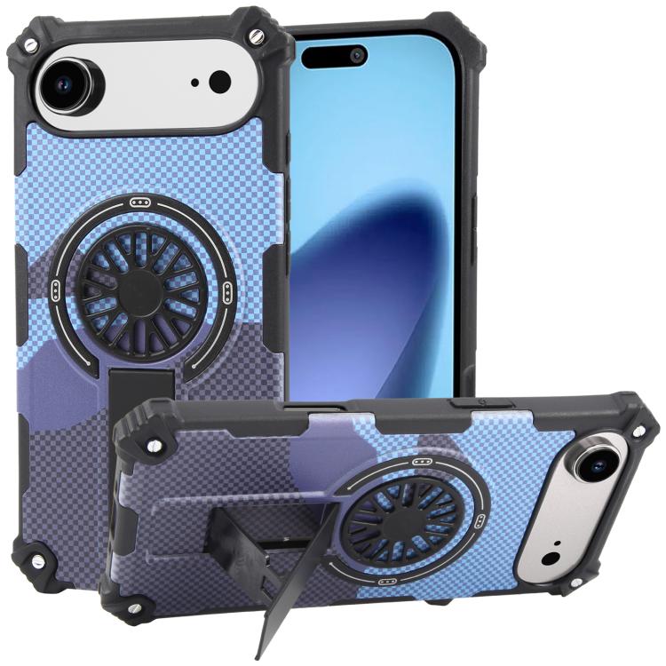 Camouflage Kickstand Rotating Shaft MagSafe Phone Case