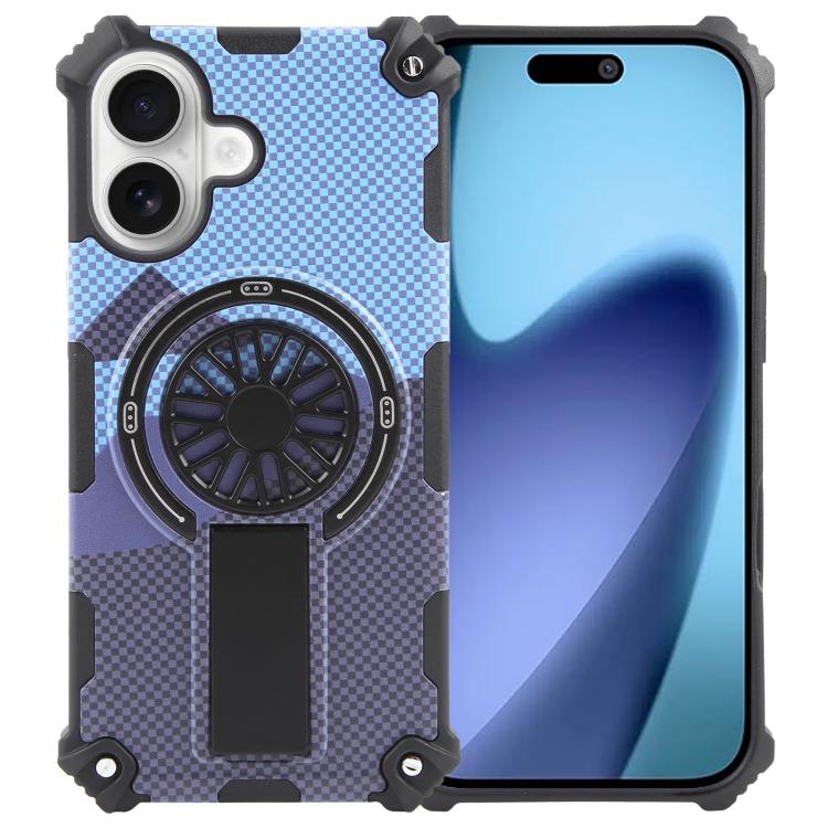 Camouflage Kickstand Rotating Shaft MagSafe Phone Case
