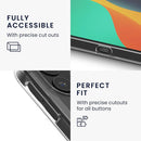 Case Compatible with Apple Ipad Air 11" (6. Gen 2024) Case - Soft TPU Back Protector Cover for Tablet - Black