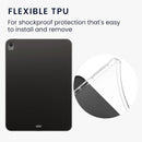 Case Compatible with Apple Ipad Air 11" (6. Gen 2024) Case - Soft TPU Back Protector Cover for Tablet - Black