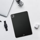 Case Compatible with Apple Ipad Pro 13" (2024) Case - Soft TPU Back Protector Cover for Tablet - Black/Transparent