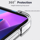 Case Compatible with Ipad Pro 11 Inch M4 (2024, 5Th Generation), Ultra Thin Silicone Shockproof Back