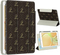 Case for Ipad 9Th/8Th/7Th Generation - Ipad 10.2 Inch 2021/2020/2019 with Pencil Holder - [Auto Wake/Sleep] 360 Degree Rotation Magnetic Attachment Protective Stand Cover Case,Letter J