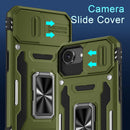 iPhone 16E Ring Kickstand Slide Camera Case