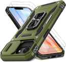 iPhone 16E Ring Kickstand Slide Camera Case
