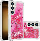 Case for Samsung Galaxy S26 Ultra Case Glitter Cute Bling Liquid Quicksand Clear Soft TPU Girls Women Stylish Bumper Shockproof Protective Cover for Samsung Galaxy S26 Ultra Blue YB