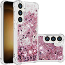 Case for Samsung Galaxy S26 Ultra Case Glitter Cute Bling Liquid Quicksand Clear Soft TPU Girls Women Stylish Bumper Shockproof Protective Cover for Samsung Galaxy S26 Ultra Blue YB