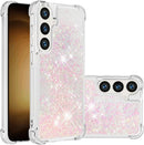 Case for Samsung Galaxy S26 Ultra Case Glitter Cute Bling Liquid Quicksand Clear Soft TPU Girls Women Stylish Bumper Shockproof Protective Cover for Samsung Galaxy S26 Ultra Blue YB