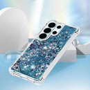 Case for Samsung Galaxy S26 Ultra Case Glitter Cute Bling Liquid Quicksand Clear Soft TPU Girls Women Stylish Bumper Shockproof Protective Cover for Samsung Galaxy S26 Ultra Blue YB
