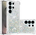 Case for Samsung Galaxy S26 Ultra Case Glitter Cute Bling Liquid Quicksand Clear Soft TPU Girls Women Stylish Bumper Shockproof Protective Cover for Samsung Galaxy S26 Ultra Blue YB