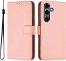 Case for Samsung Galaxy S26 Ultra Wallet Case with Card Holder Leather Flip Cover Kickstand Magnetic Closure Shockproof Women Men Cover for Samsung Galaxy S26 Ultra Orange YBM