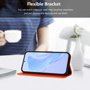 Case for Samsung Galaxy S26 Ultra Wallet Case with Card Holder Leather Flip Cover Kickstand Magnetic Closure Shockproof Women Men Cover for Samsung Galaxy S26 Ultra Orange YBM