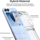 Case for Samsung Galaxy Z Flip 6,Galaxy Z Flip6 Phone Case with Screen Protector,