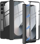 Case for Samsung Galaxy Z Fold 6 Case with Built - In Screen Protector & Kickstand