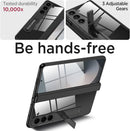 Case for Samsung Galaxy Z Fold 6 Case with Built - In Screen Protector & Kickstand