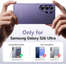 CASEKOO Cobalt Violet for Samsung Galaxy S26 Ultra Case 6.9" [16FT Military - Grade Protection] [Camera Guard] [Anti - Fingerprint] Slim Matte Translucent Shockproof S26 Ultra Case with Lanyard Hole