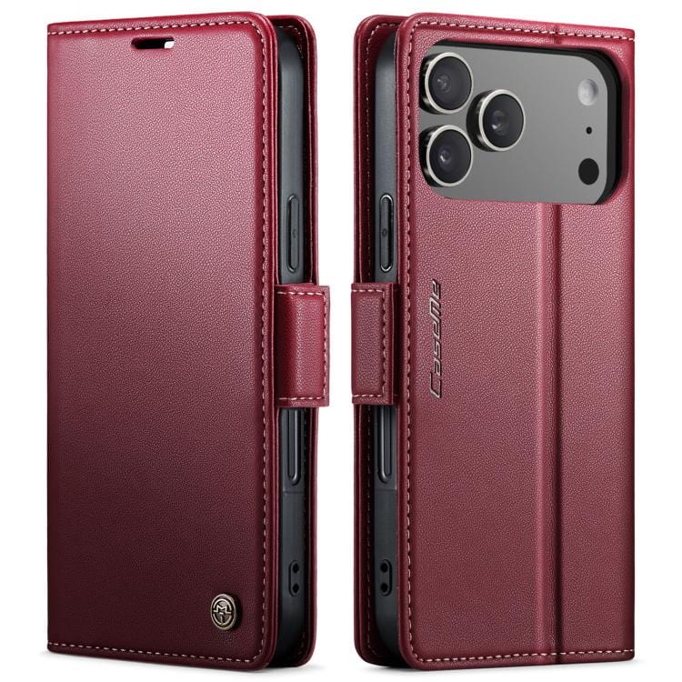 CaseMe 023 Butterfly Buckle Litchi Texture RFID Anti - theft Leather Phone Case