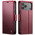 CaseMe 023 Butterfly Buckle Litchi Texture RFID Anti - theft Leather Phone Case