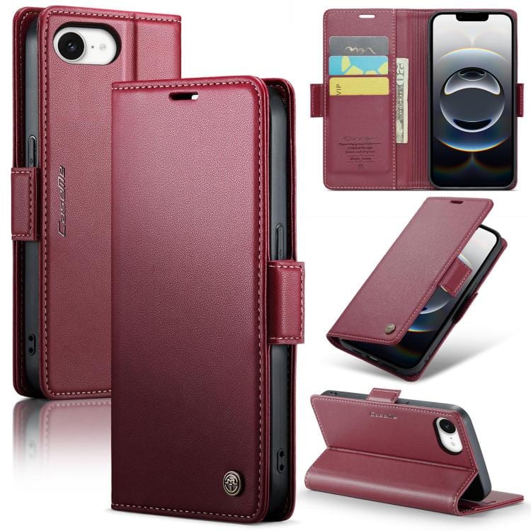 CaseMe 023 Butterfly Buckle Litchi Texture RFID Anti - theft Leather Phone Case