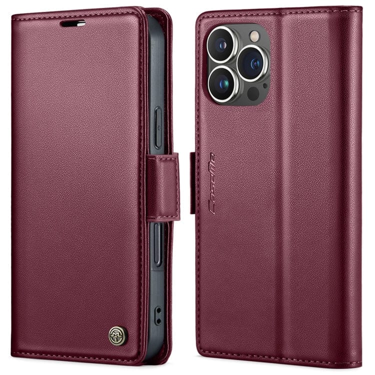 CaseMe 023 Butterfly Buckle Litchi Texture RFID Anti - theft Leather Phone Case