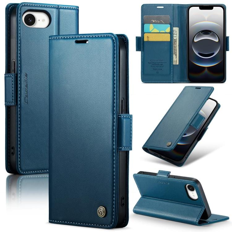 CaseMe 023 Butterfly Buckle Litchi Texture RFID Anti - theft Leather Phone Case