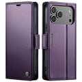 CaseMe 023 Butterfly Buckle Litchi Texture RFID Anti - theft Leather Phone Case