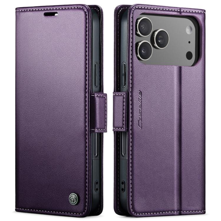 CaseMe 023 Butterfly Buckle Litchi Texture RFID Anti - theft Leather Phone Case