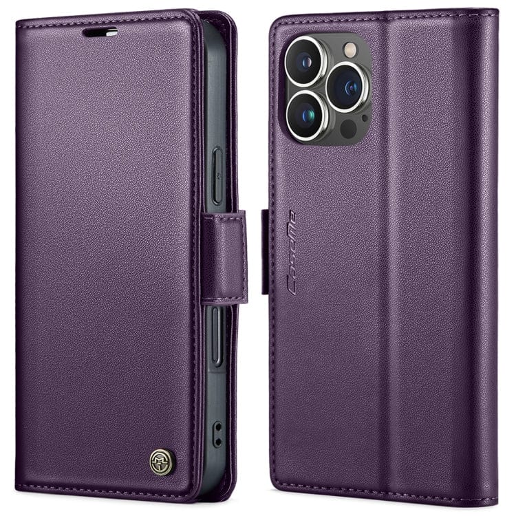 CaseMe 023 Butterfly Buckle Litchi Texture RFID Anti - theft Leather Phone Case
