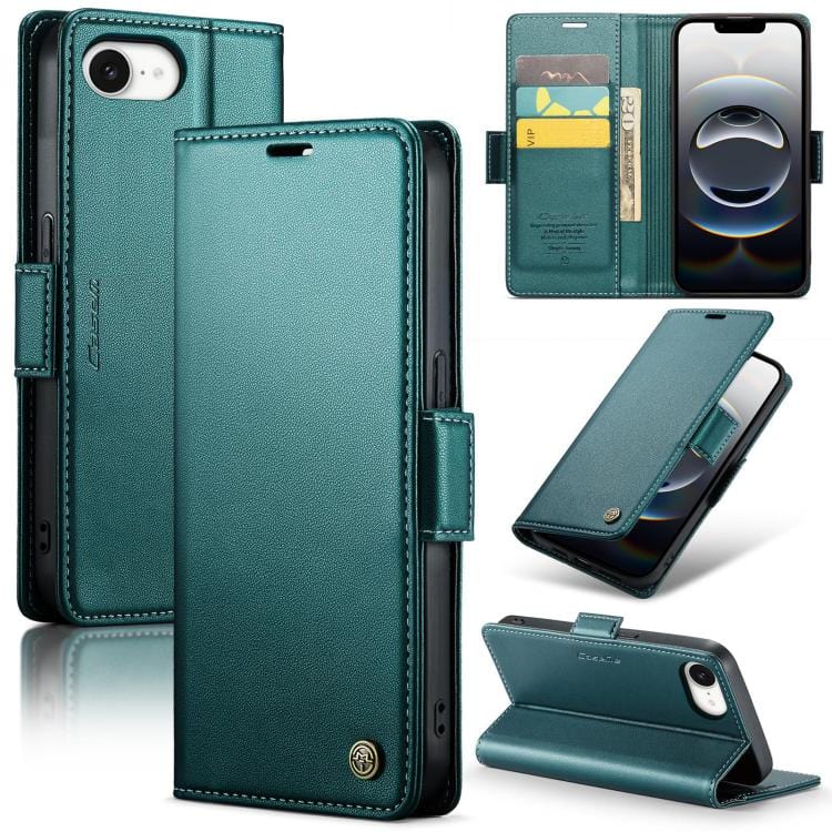CaseMe 023 Butterfly Buckle Litchi Texture RFID Anti - theft Leather Phone Case