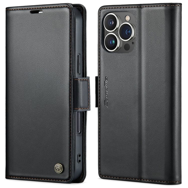 CaseMe 023 Butterfly Buckle Litchi Texture RFID Anti - theft Leather Phone Case
