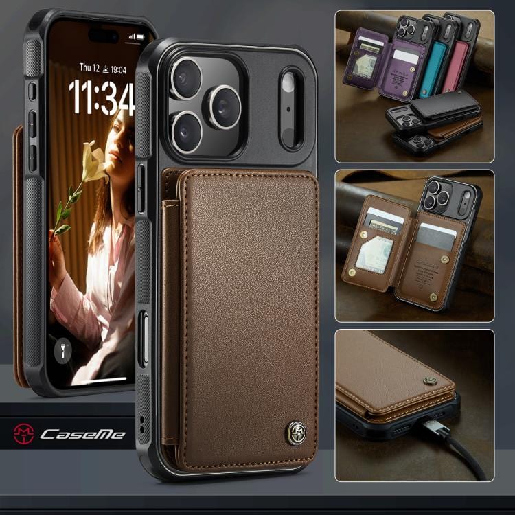 CaseMe C22 Card Slots Holder RFID Anti - theft Phone Case