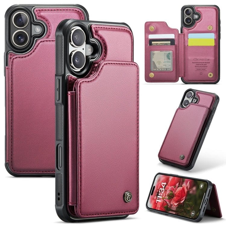 CaseMe C22 Card Slots Holder RFID Anti - theft Phone Case
