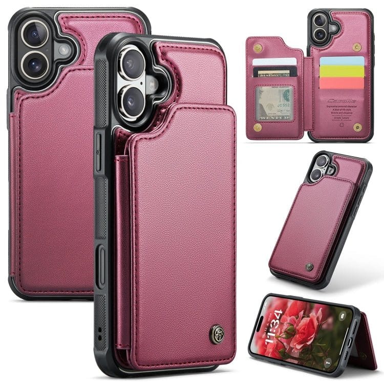 CaseMe C22 Card Slots Holder RFID Anti - theft Phone Case