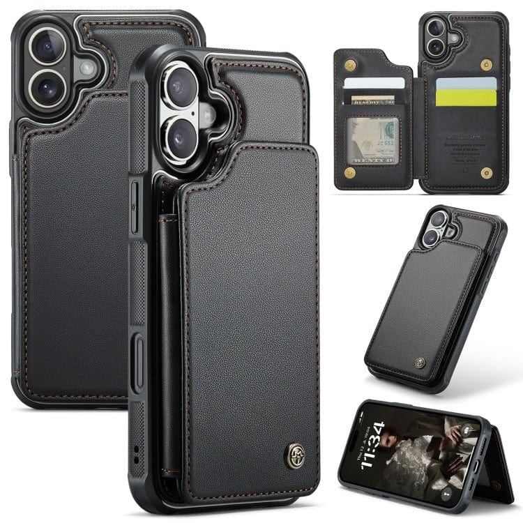 CaseMe C22 Card Slots Holder RFID Anti - theft Phone Case