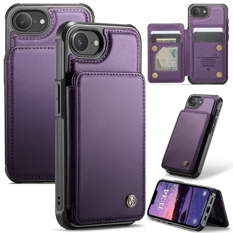 CaseMe C22 Card Slots Holder RFID Anti - theft Phone Case