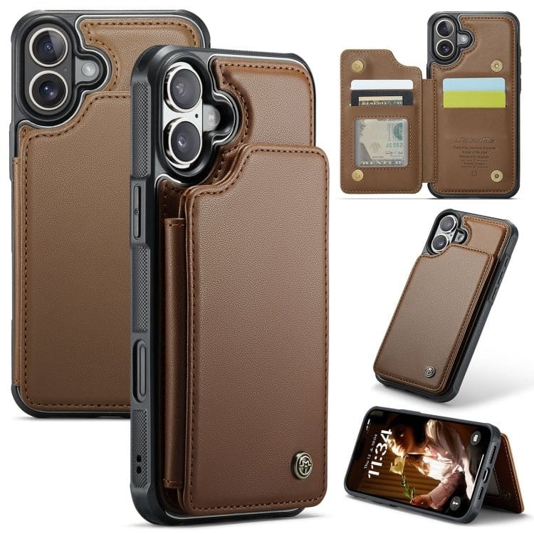 CaseMe C22 Card Slots Holder RFID Anti - theft Phone Case