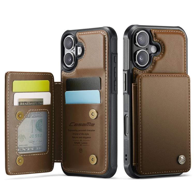 CaseMe C22 Card Slots Holder RFID Anti - theft Phone Case