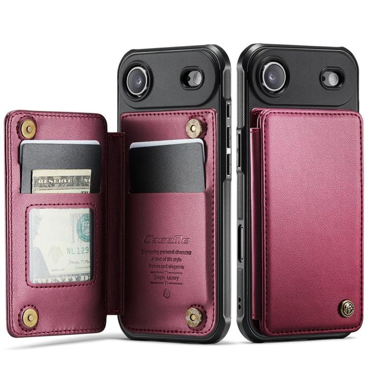 CaseMe C22 Card Slots Holder RFID Anti - theft Phone Case