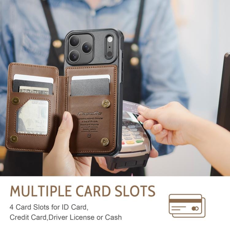 CaseMe C22 Card Slots Holder RFID Anti - theft Phone Case