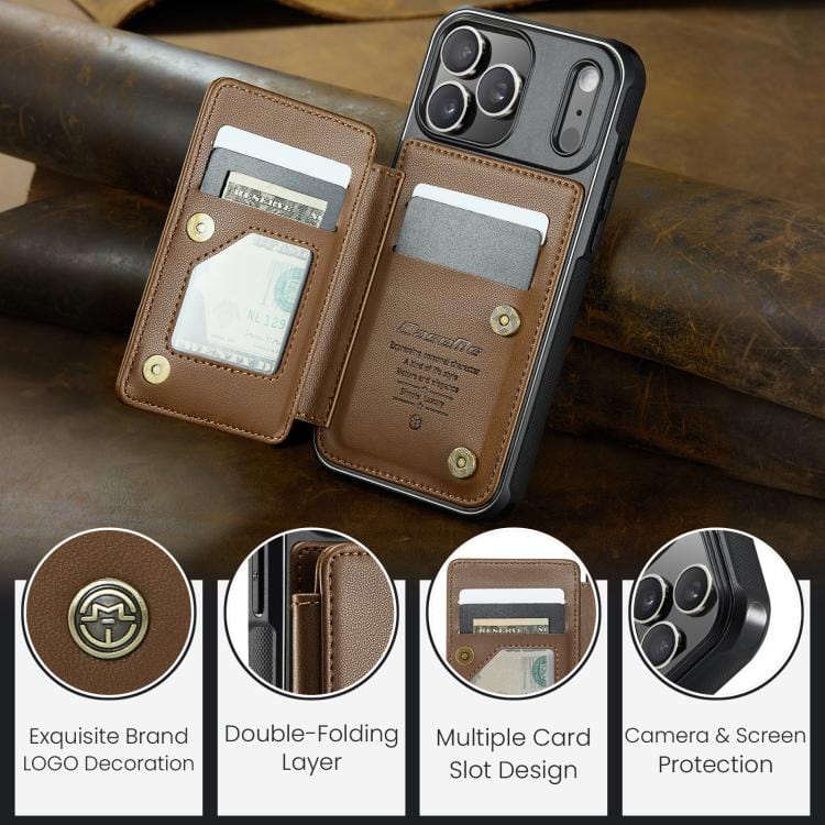 CaseMe C22 Card Slots Holder RFID Anti - theft Phone Case