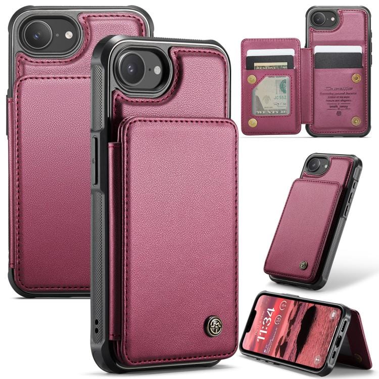 CaseMe C22 Card Slots Holder RFID Anti - theft Phone Case
