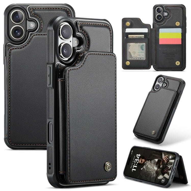 CaseMe C22 Card Slots Holder RFID Anti - theft Phone Case