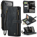 CaseMe C30 Card Slots Zipper Wallet Leather Phone Case