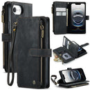 CaseMe C30 Card Slots Zipper Wallet Leather Phone Case