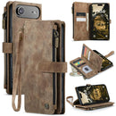 CaseMe C30 Card Slots Zipper Wallet Leather Phone Case